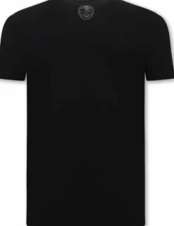 T-shirt Heren - Plata O Plomo - Zwart