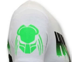 T-shirt Heren - Predator Hunter - Wit