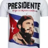 T-shirt Heren - Presidente - Wit