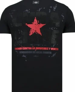 T-shirt Heren - Presidente - Zwart