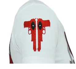 T-shirt Heren - Psycho Mouse - Wit