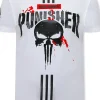 T-shirt Heren - Punisher - Wit