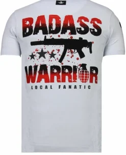 T-shirt Heren - Punisher Mickey - Wit