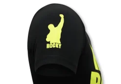 T-shirt Heren - Rocky Balboa - Zwart