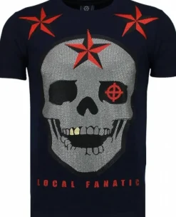 T-shirt Heren - Rough Player - Blauw