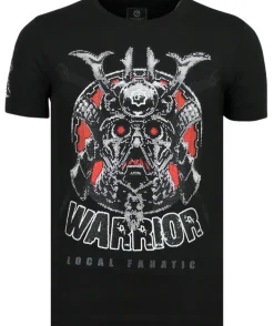 T-shirt Heren - Savage Samurai - Zwart