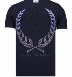 T-shirt Heren - Skull Originals - Blauw