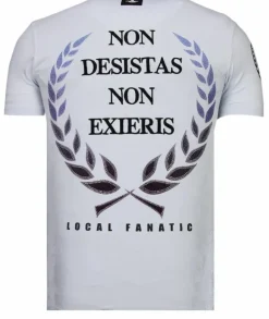 T-shirt Heren - Skull Originals - Wit