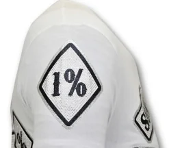 T-shirt Heren - Sons Of Anarchy - Wit