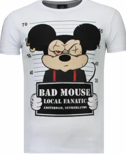 T-shirt Heren - State Prison - Wit