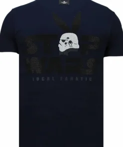 T-shirt Heren - Stormbitch - Blauw