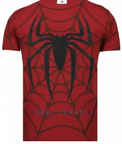T-shirt Heren - The Beast Spider - Bordeaux