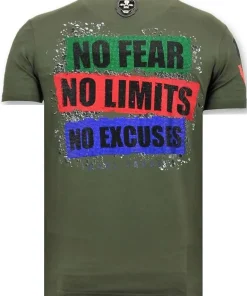 T-shirt Heren - The Joker Chaos - Groen