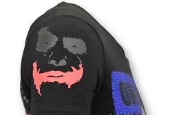 T-shirt Heren - The Joker Chaos - Zwart