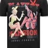 T-shirt Heren - The Playtoy Mansion - Zwart