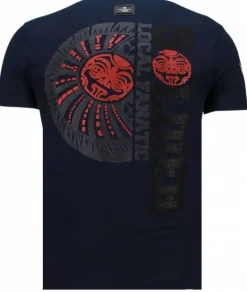 T-shirt Heren - The Rock - Blauw
