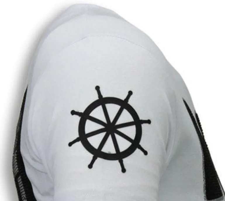 T-shirt Heren - The Sailor Man - Wit