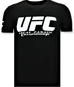T-shirt Heren - UFC Championship - Zwart