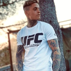 T-shirt Heren - UFC Championship - Wit