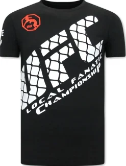 T-shirt Heren - UFC Wire Fence - Zwart