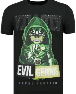 T-shirt Heren - Villain Duck - Zwart