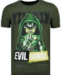 T-shirt Heren - Villain Duck - Groen