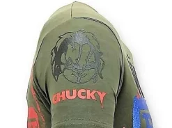 T-shirt Heren - Wanna Play A Game - Groen