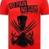 T-shirt Heren - Wolverine - Rood