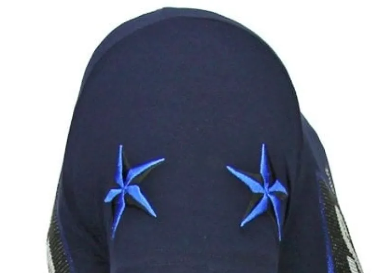 T-shirt Heren - Young Rich Famous - Blauw