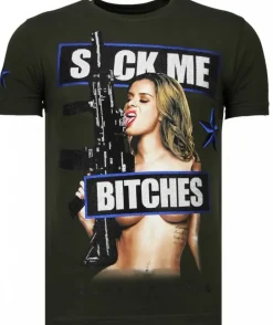 T-shirt Uomo - Young Rich Famous - Blu